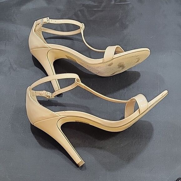 CALL IT SPRING WOMEN'S ANKLE STRAP STILETTOS OPEN ROUND TOE HEELED SANDALS - Picture 11 of 14